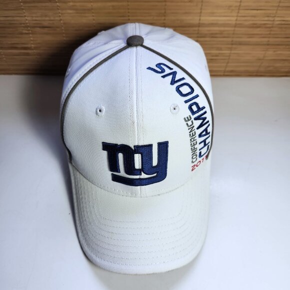 New York Giants Hat Cap Super Bowl XLVI 2011 Conference Champions Reebok - Picture 2 of 12